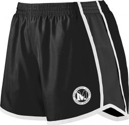 Augusta Pulse Team Short, Black/Black/White